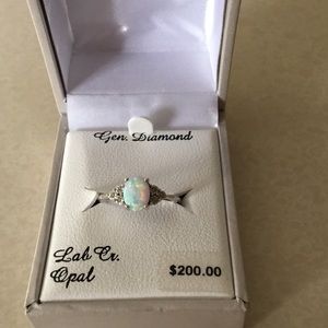 October birthstone ring